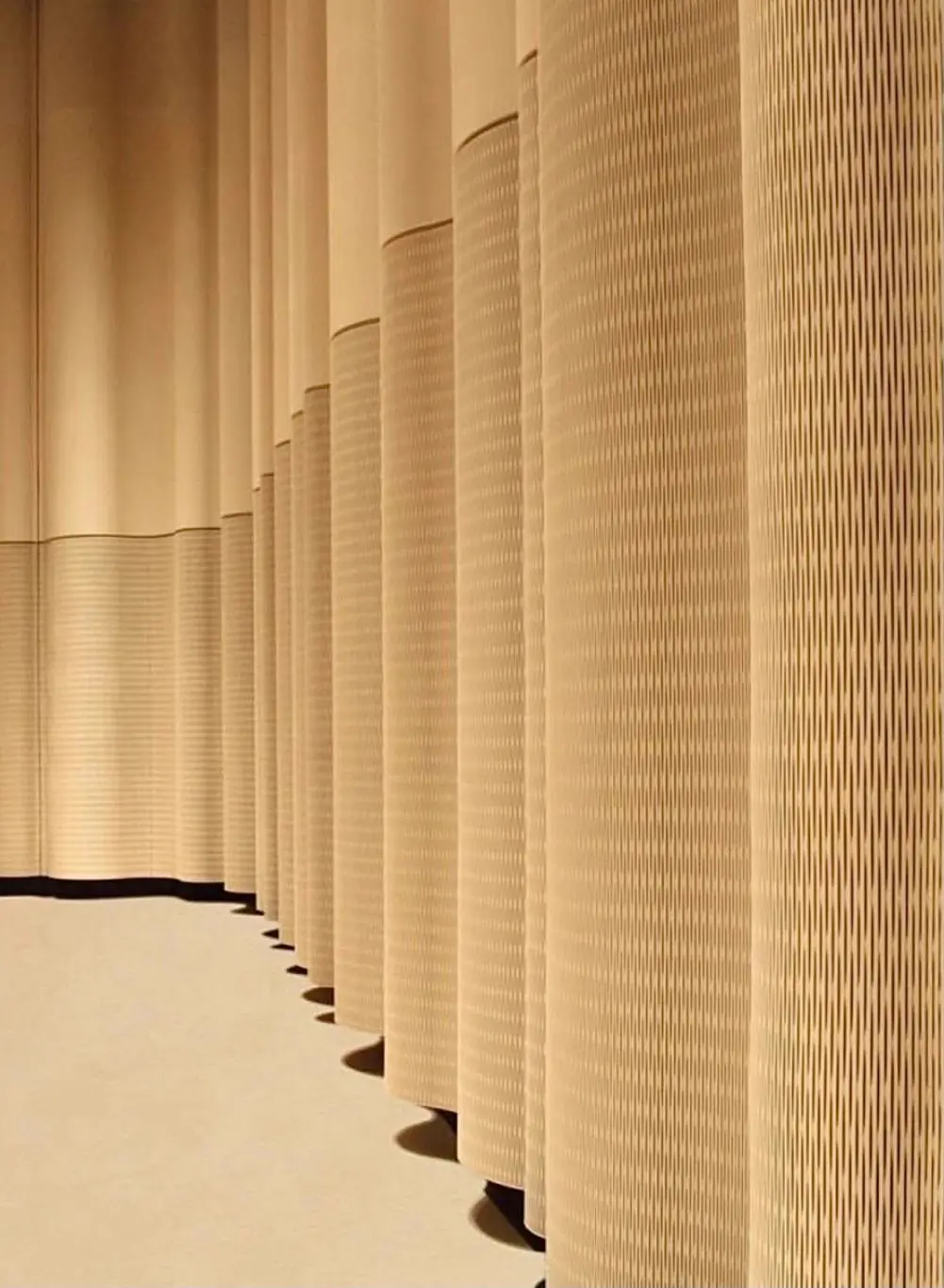 Custom acoustic material sample 2
