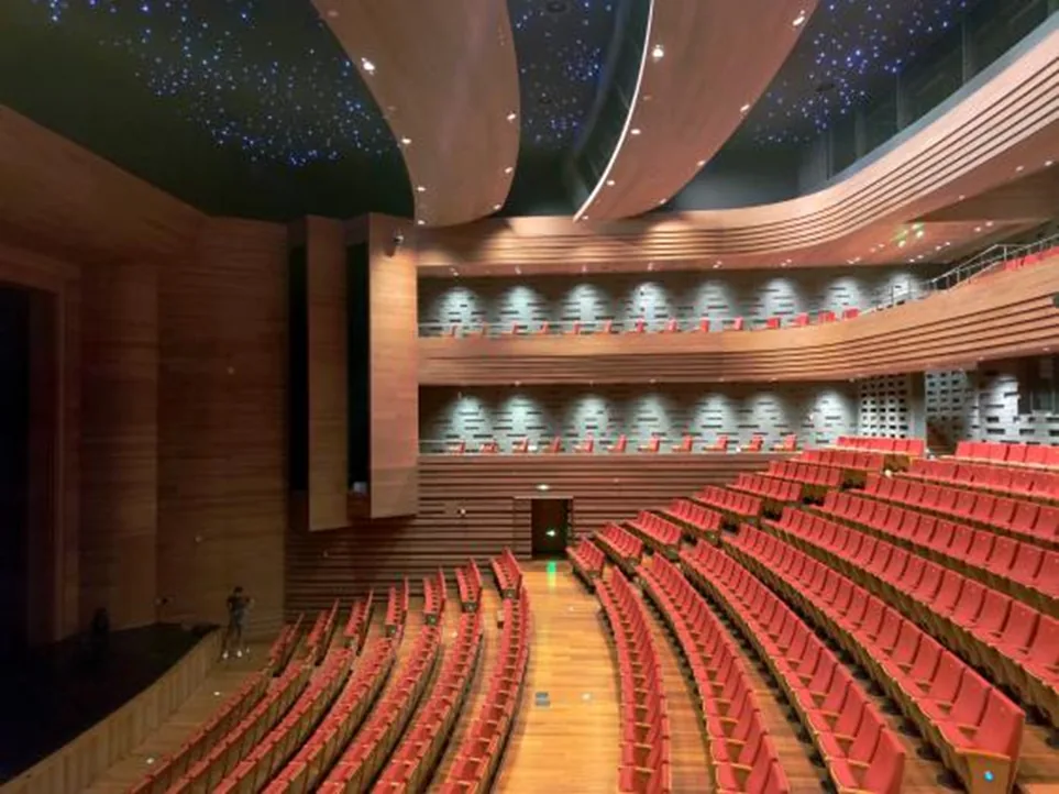 View of the balcony